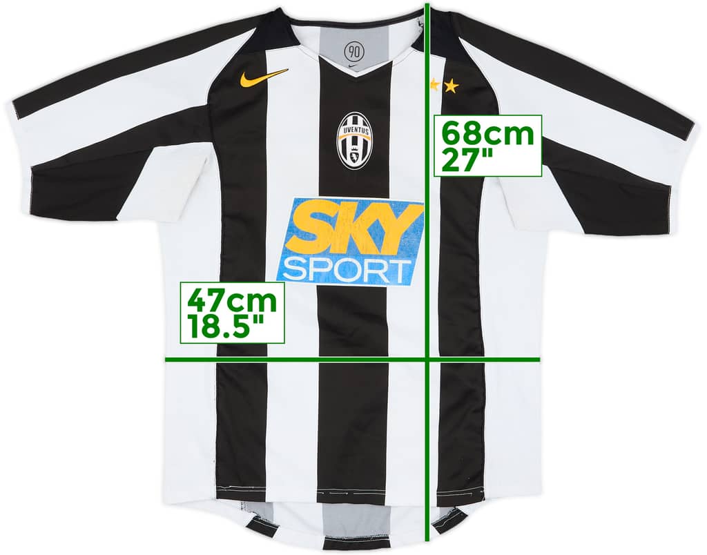 2004-05 Juventus Home Shirt - 5/10 - (S)