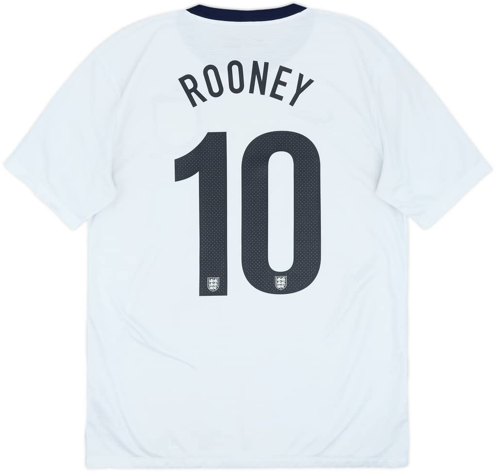 2013 England 150th Anniversary Home Shirt Rooney #10 - 8/10 - (S)
