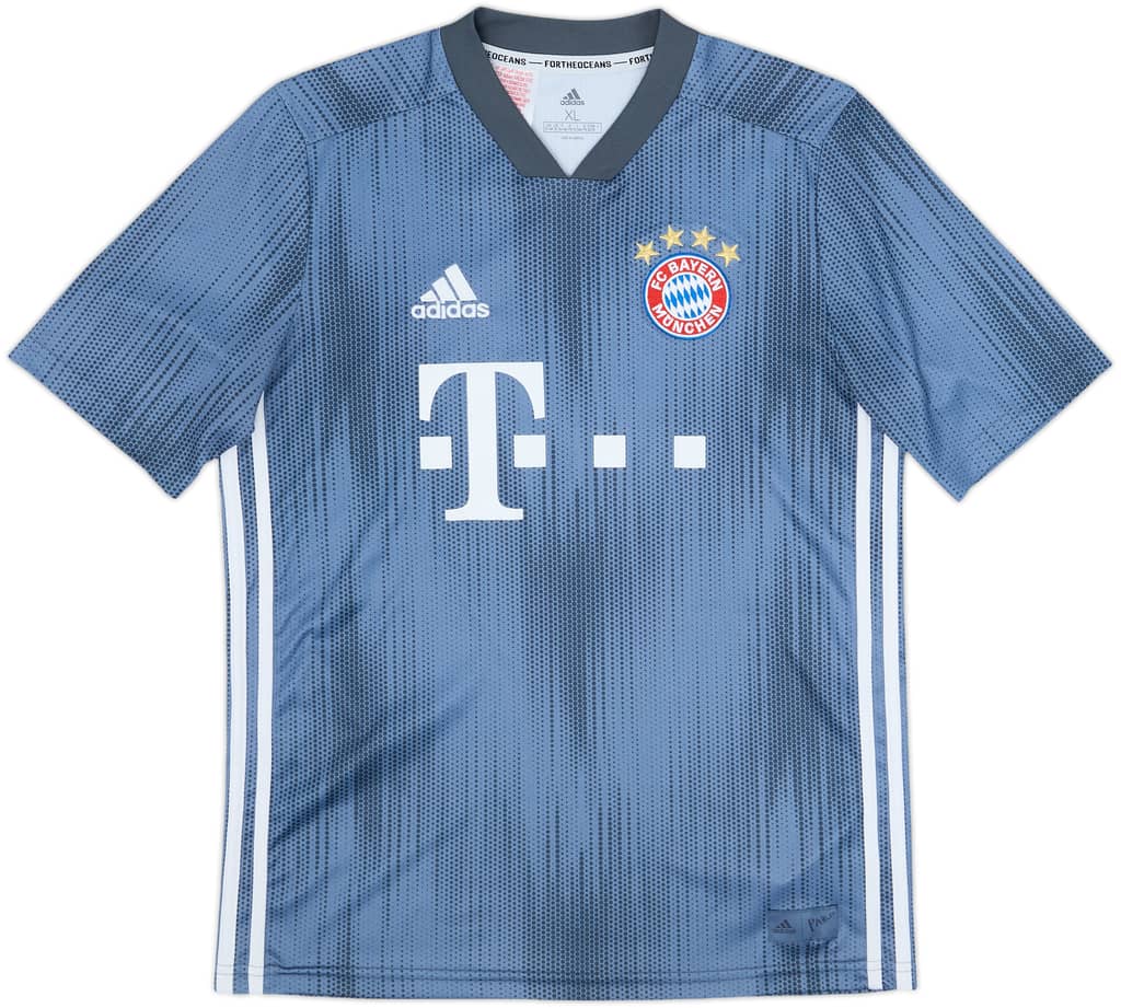 2018-19 Bayern Munich Third Shirt - 10/10 - (XL.Boys)