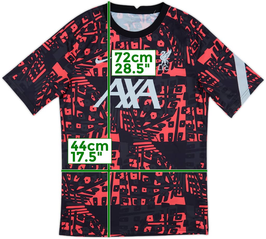 2020-21 Liverpool Nike Training Shirt - 8/10 - (S)