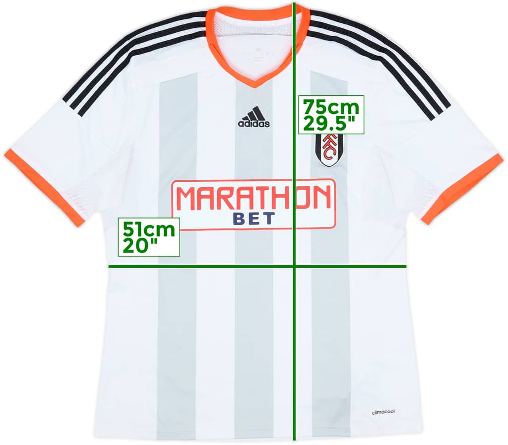 2014-15 Fulham Home Shirt - 7/10 - (L)