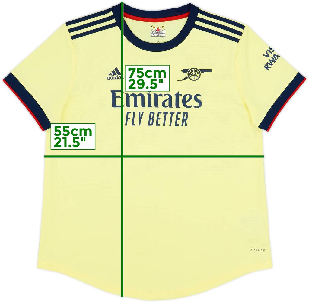 2021-22 Arsenal Away Shirt - 10/10 - (Women's XL)