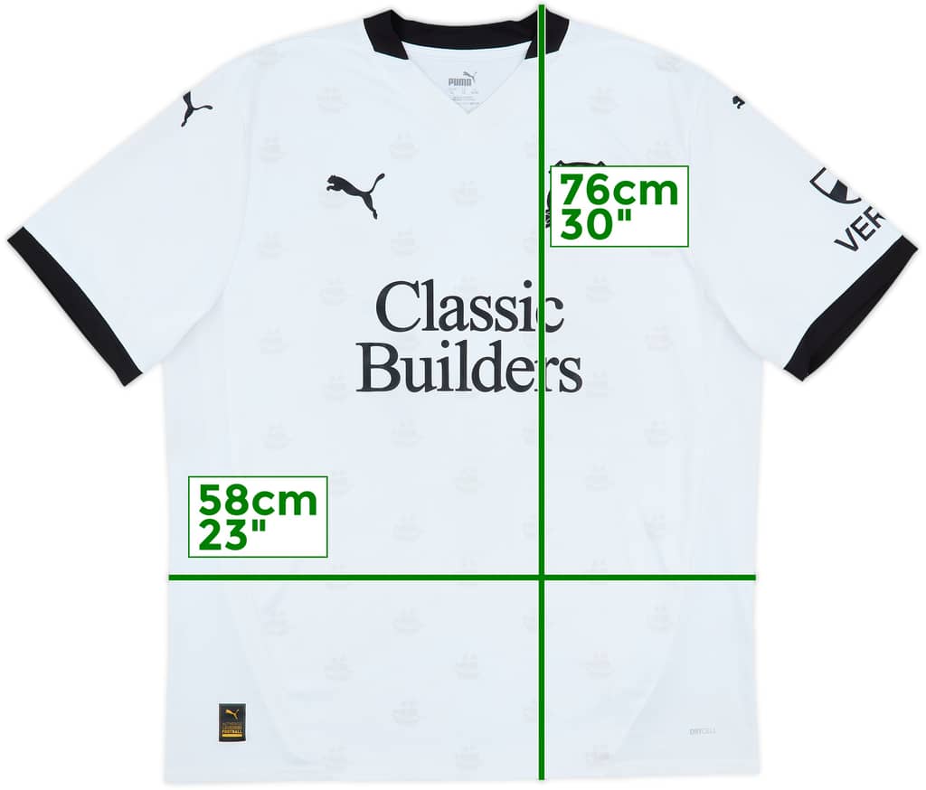 2024-25 Plymouth Argyle Away Shirt - 5/10 - (XL)