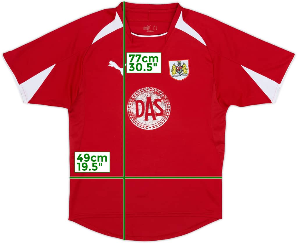 2008-09 Bristol City Home Shirt - 5/10 - (M)