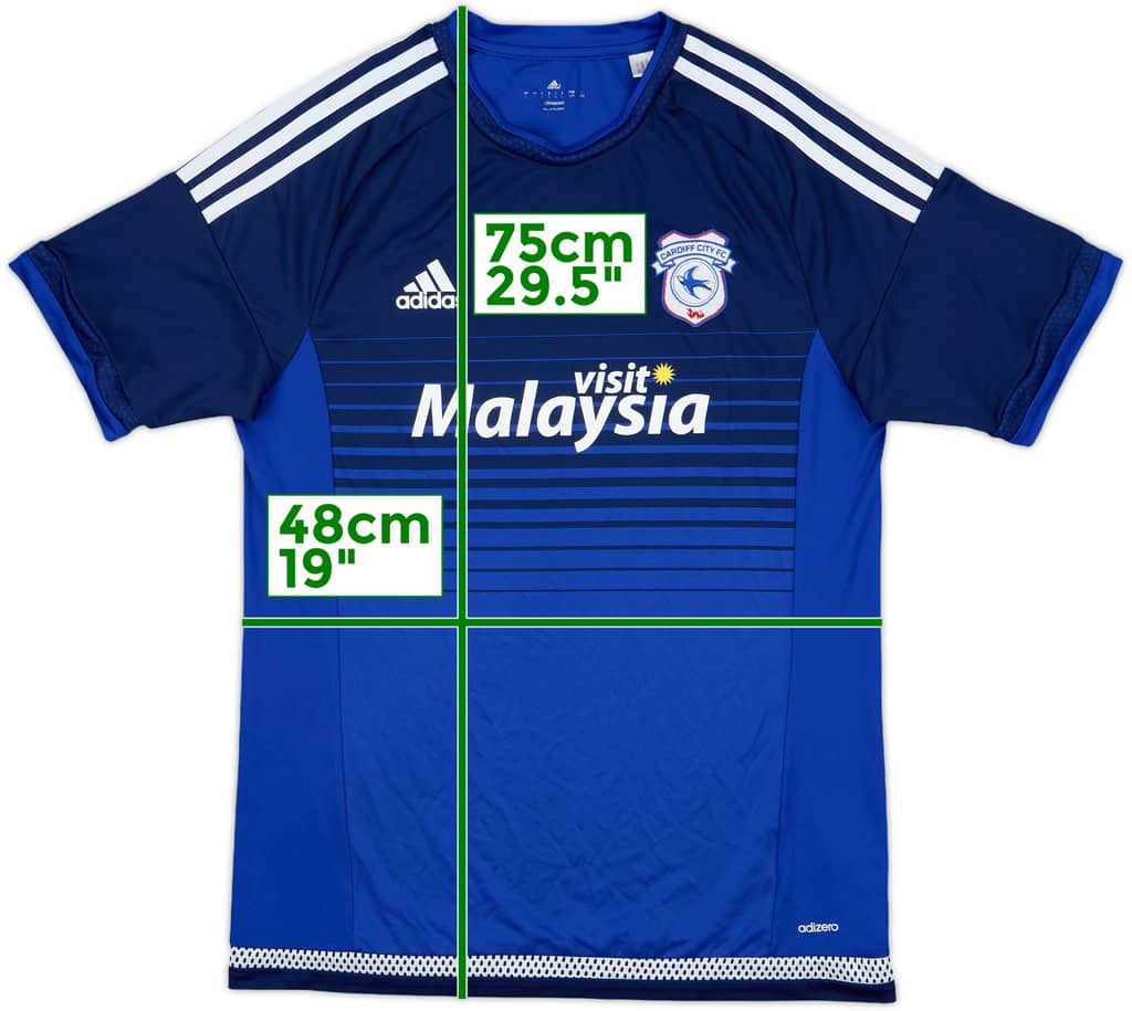 2015-16 Cardiff Home Shirt - 8/10 - (L)