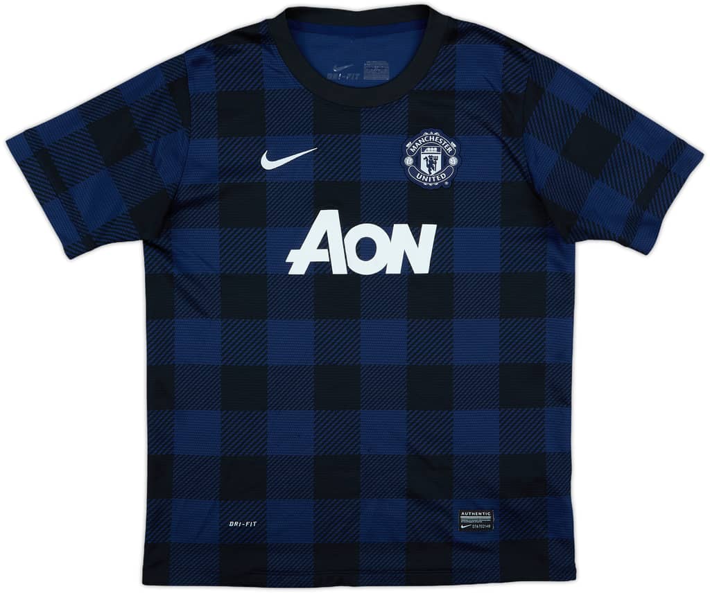 2013-14 Manchester United Away Shirt - 8/10 - (XL.Boys)
