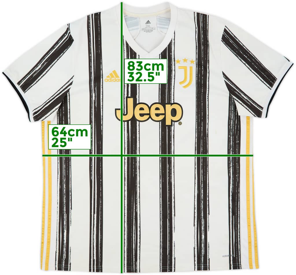 2020-21 Juventus Home Shirt - 5/10 - (XXL)