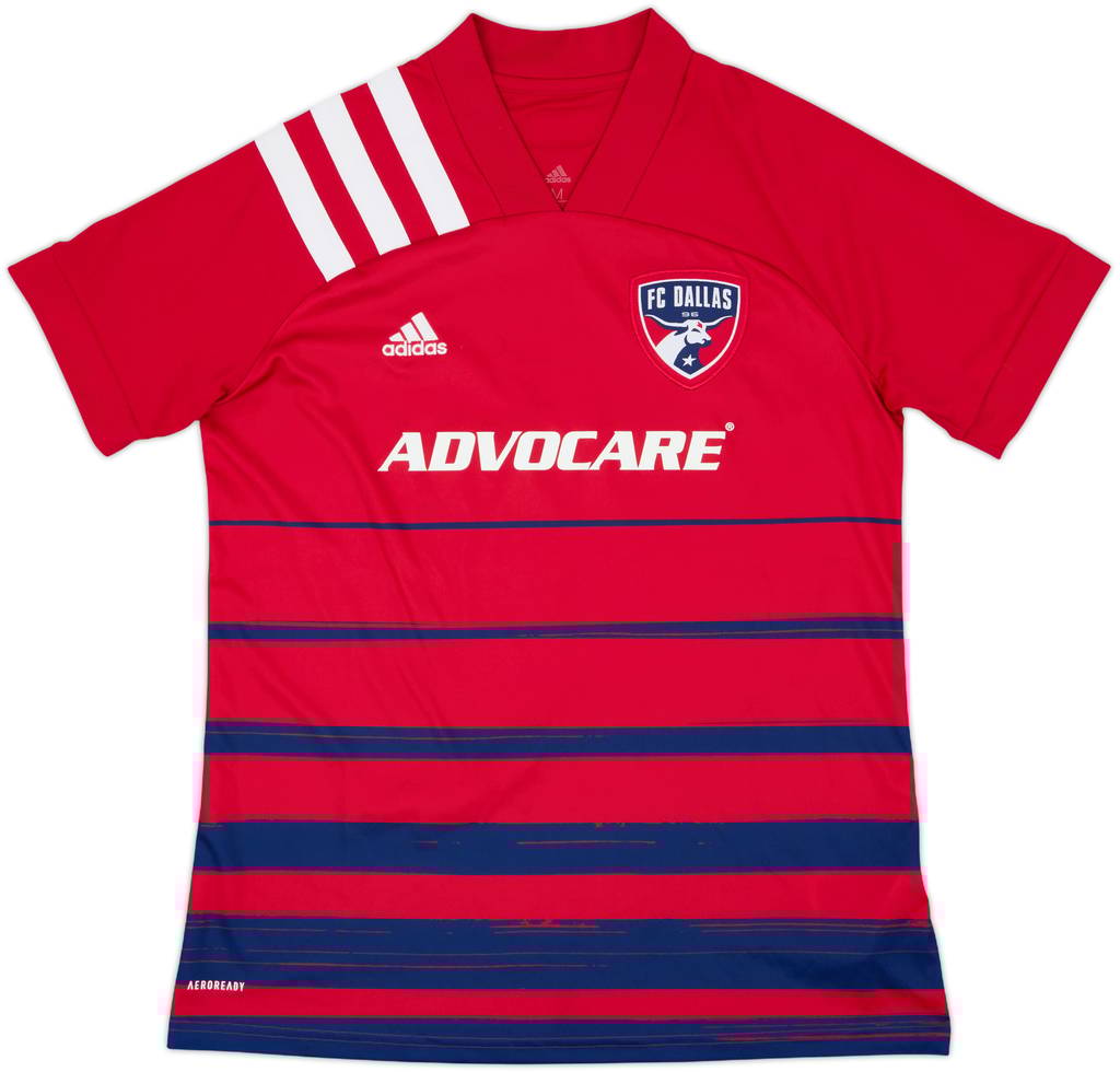 2020 FC Dallas Home Shirt - 9/10 - (Women's M)