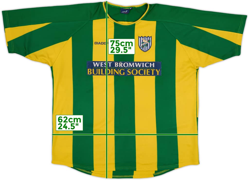 2003-04 West Brom Away Shirt - 5/10 - (XL)
