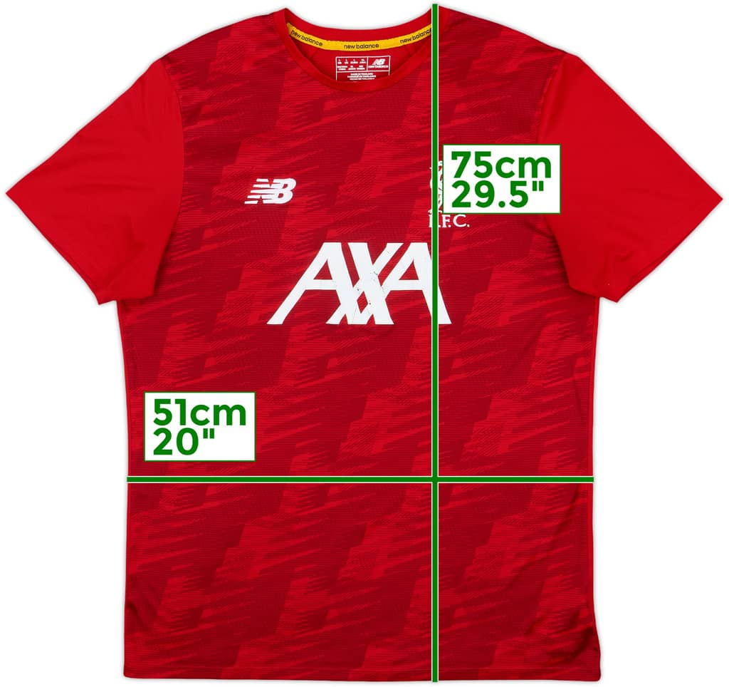 2019-20 Liverpool New Balance Training Shirt - 6/10 - (L)