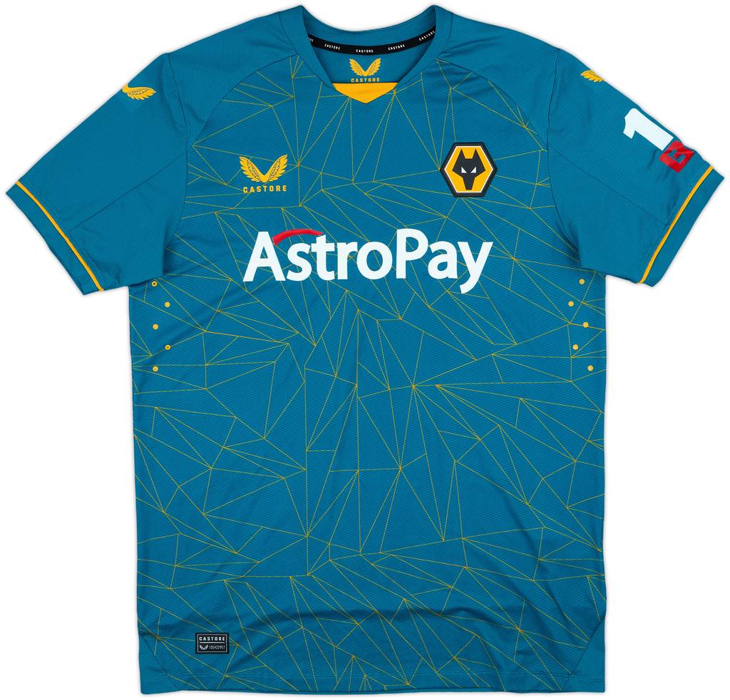 2022-23 Wolves Away Shirt - 7/10 - (M)