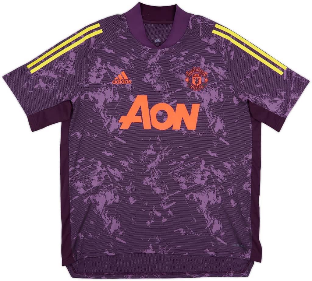 2020-21 Manchester United adidas Training Shirt - 9/10 - (XL)