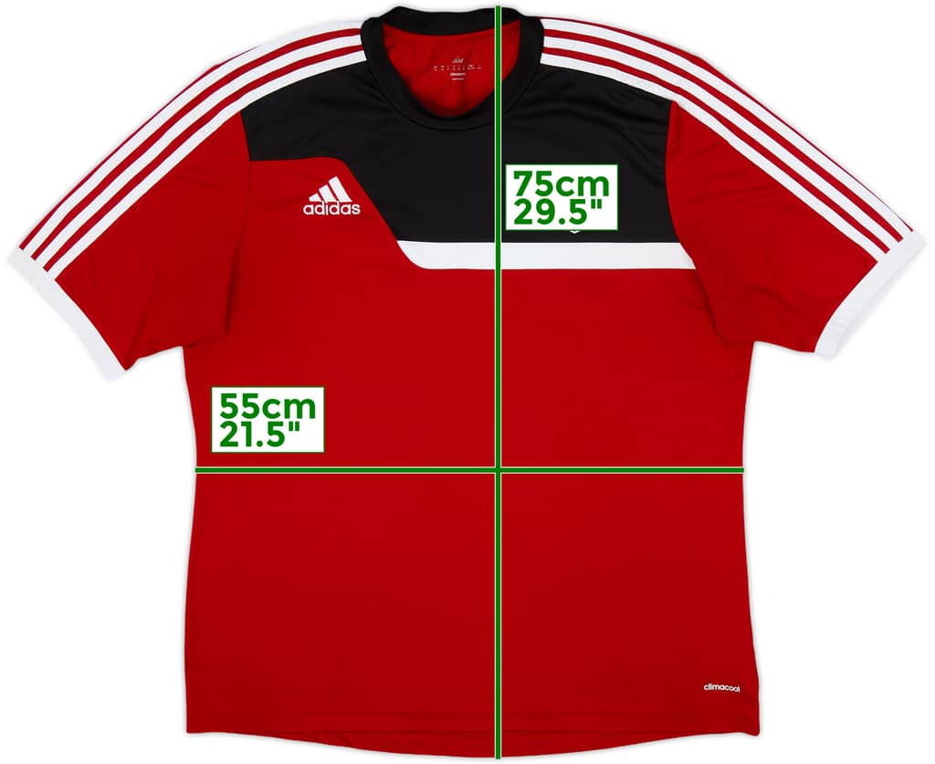 2013-14 Fulham adidas Training Shirt - 7/10 - (XL)