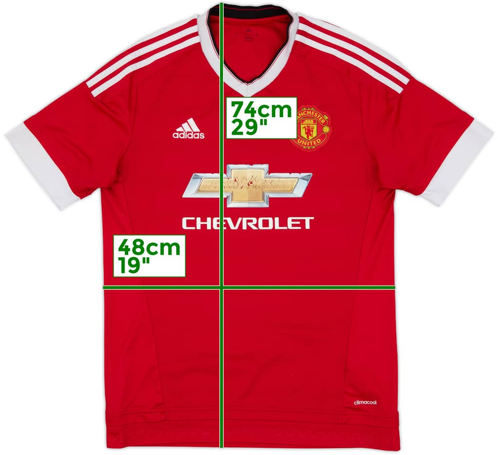 2015-16 Manchester United Home Shirt - 5/10 - (M)