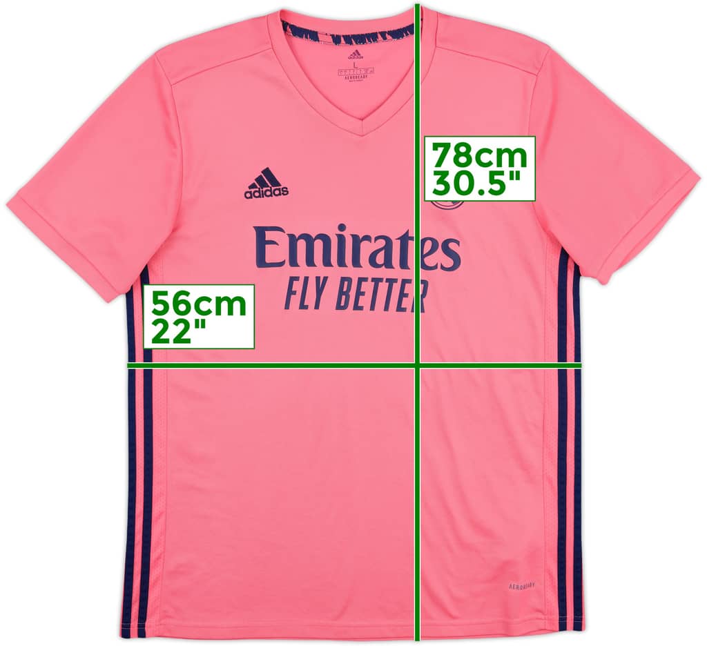 2020-21 Real Madrid Away Shirt - 10/10 - (L)