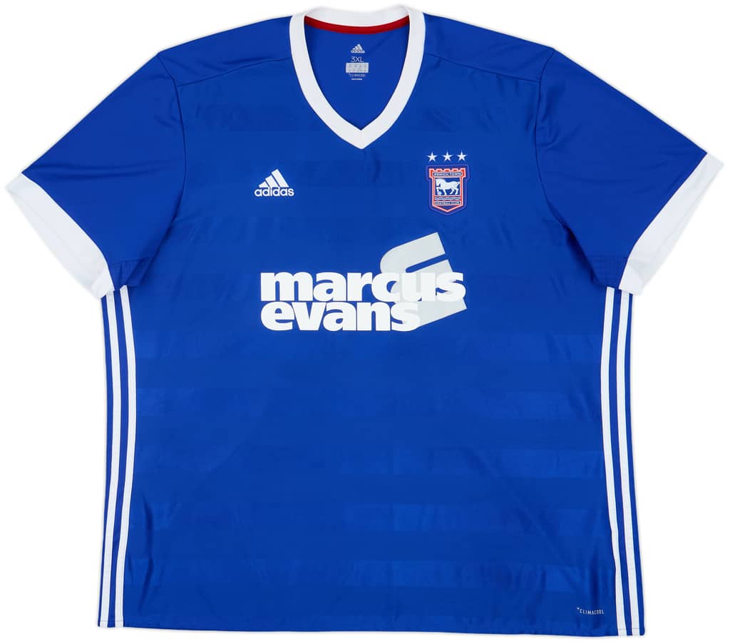 2017-18 Ipswich Home Shirt - 6/10 - (3XL)