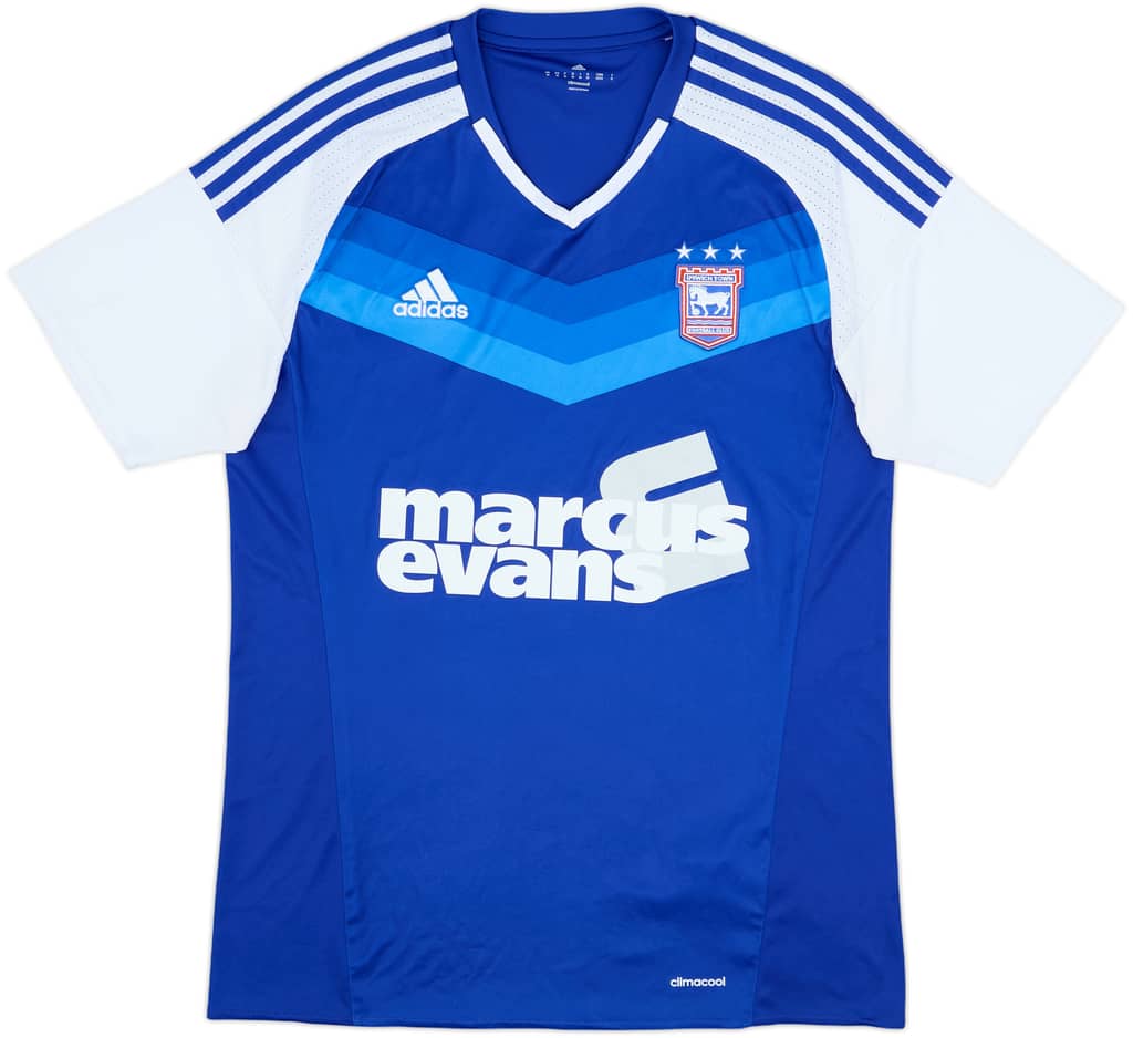 2016-17 Ipswich Home Shirt - 8/10 - (M)