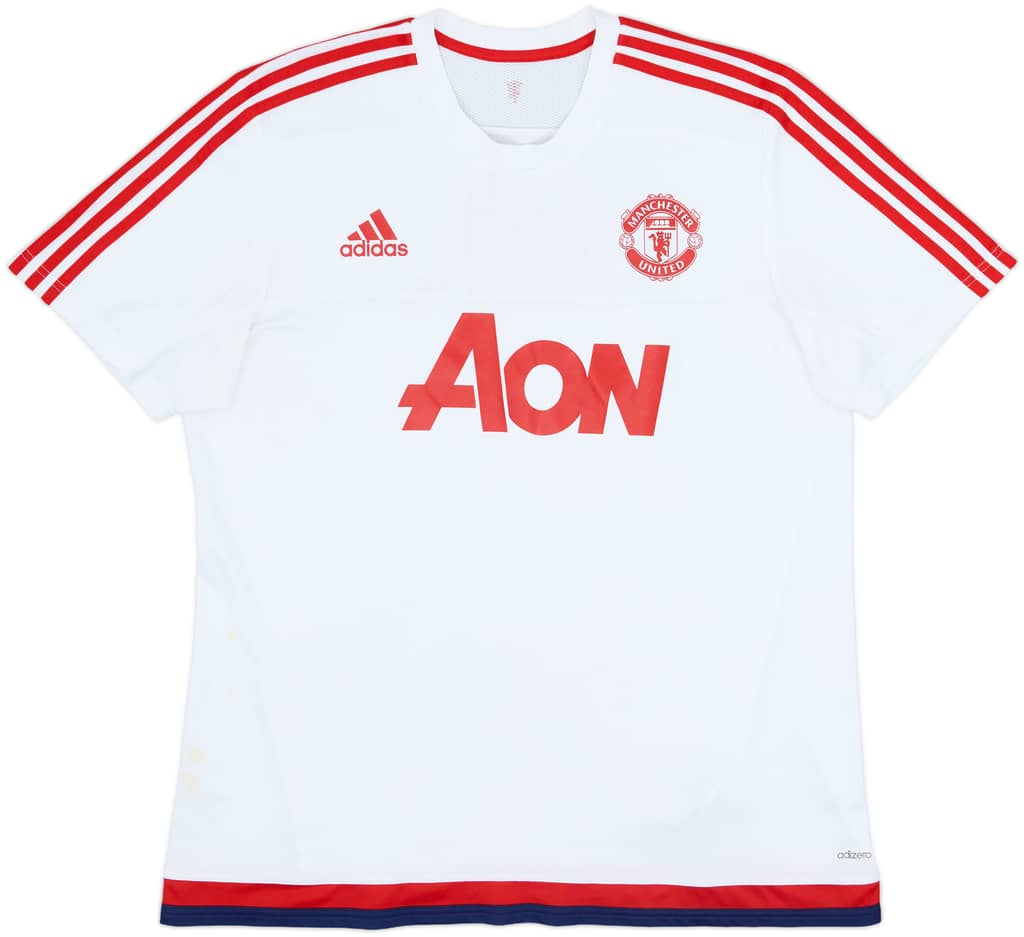 2015-16 Manchester United adizero Training Shirt - 7/10 - (XL)