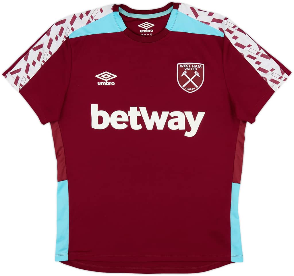 2022-23 West Ham Umbro Training Shirt - 8/10 - (M)