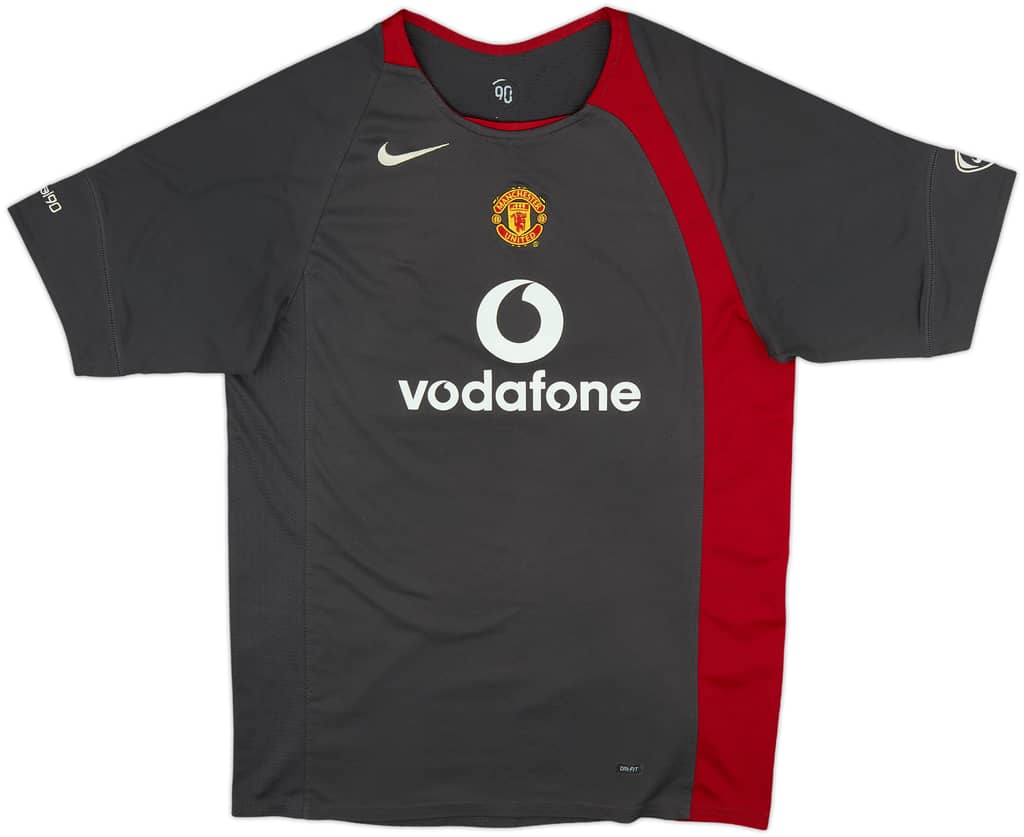 2004-05 Manchester United Nike Training Shirt - 8/10 - (XL.Boys)