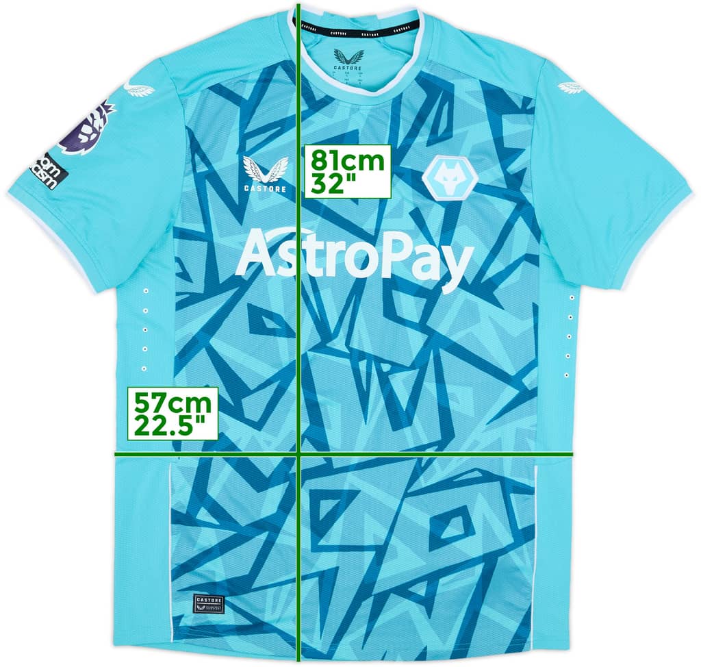 2023-24 Wolves Third Shirt - 7/10 - (L)