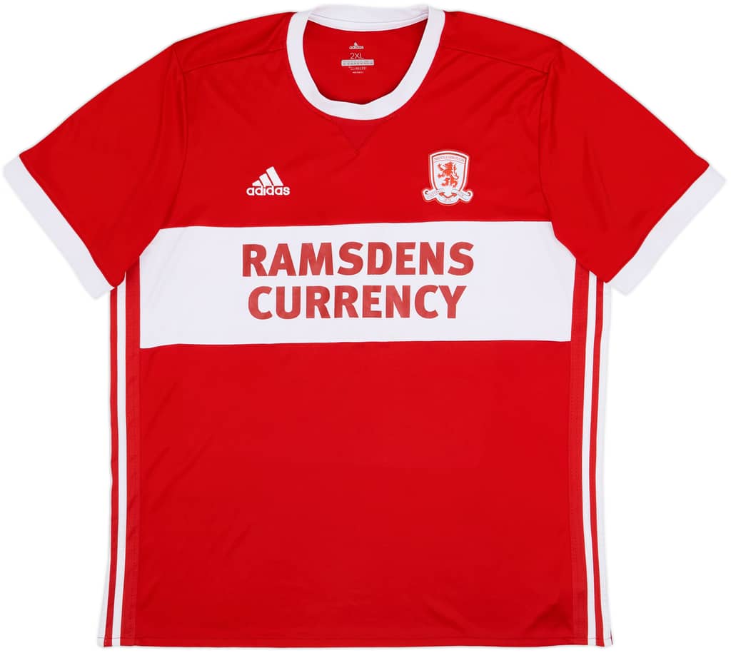 2017-18 Middlesbrough Home Shirt - 6/10 - (XXL)