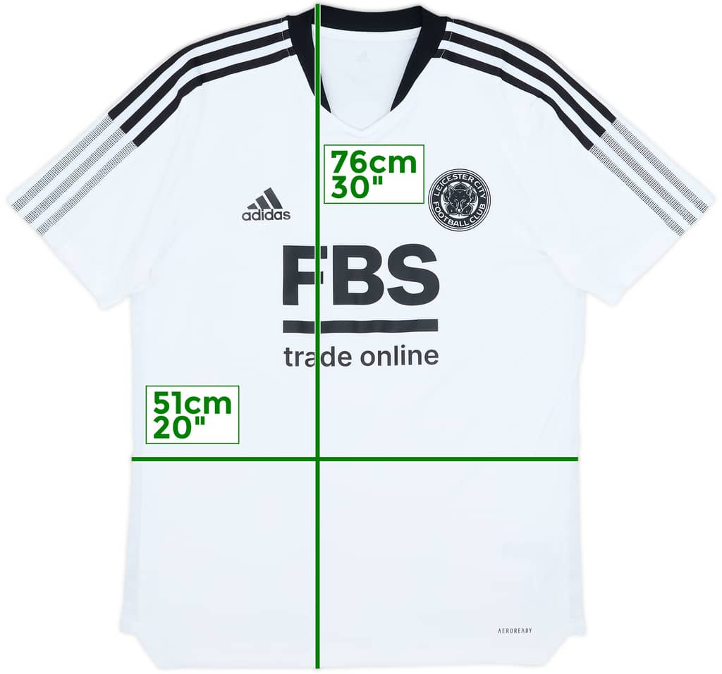 2022-23 Leicester City adidas Training Shirt - 10/10 - (M)