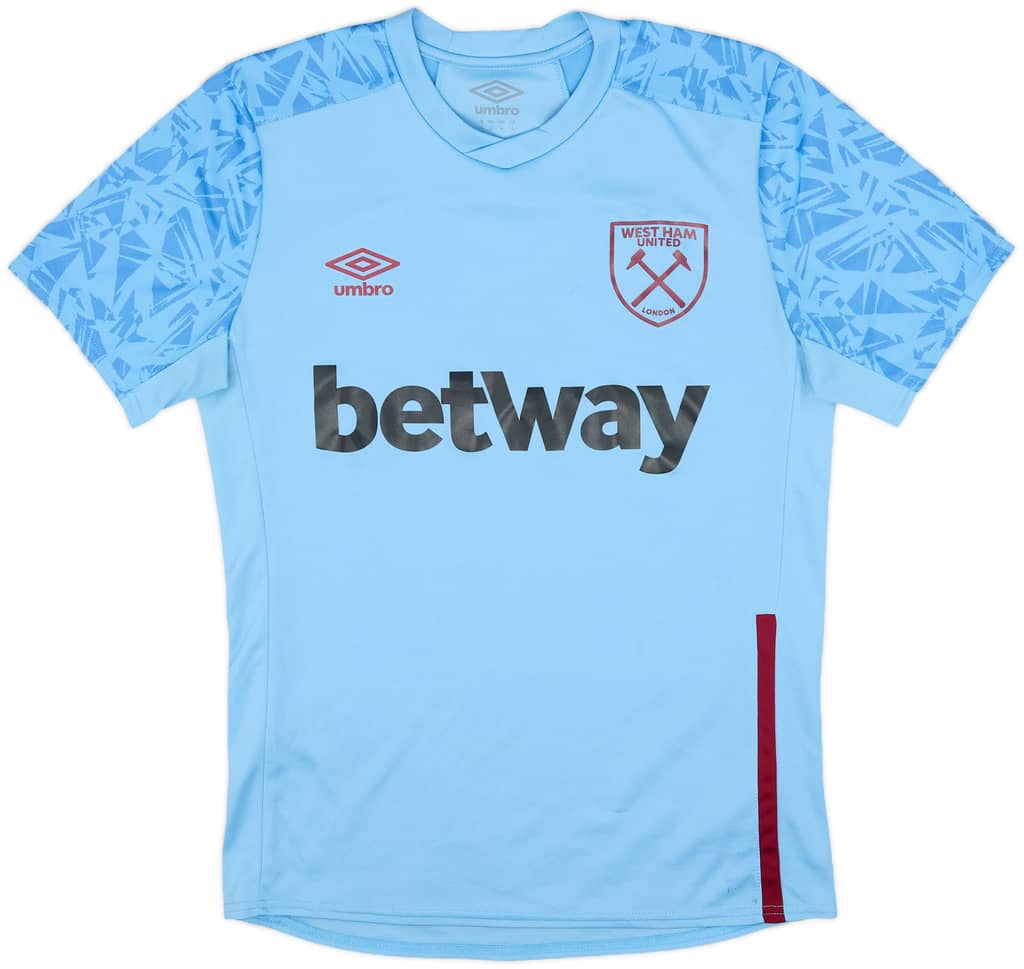 2019-20 West Ham Umbro Training Shirt - 8/10 - (S)