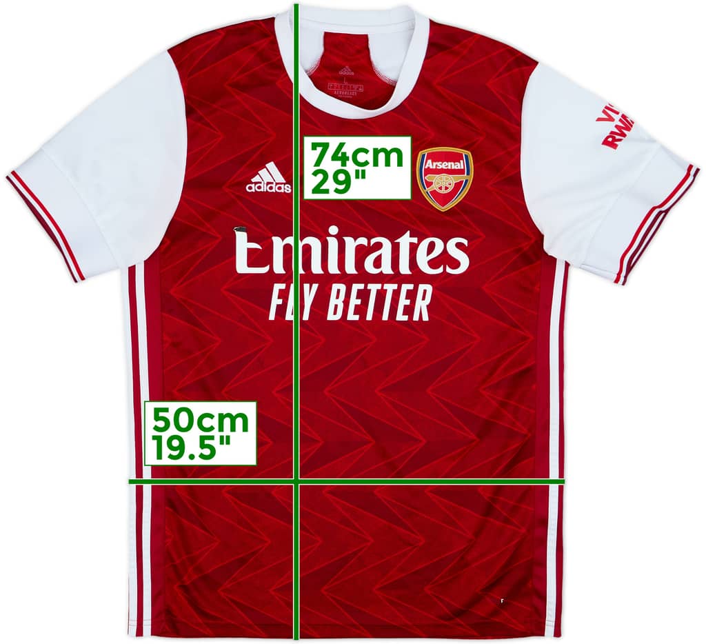 2020-21 Arsenal Home Shirt - 4/10 - (L)