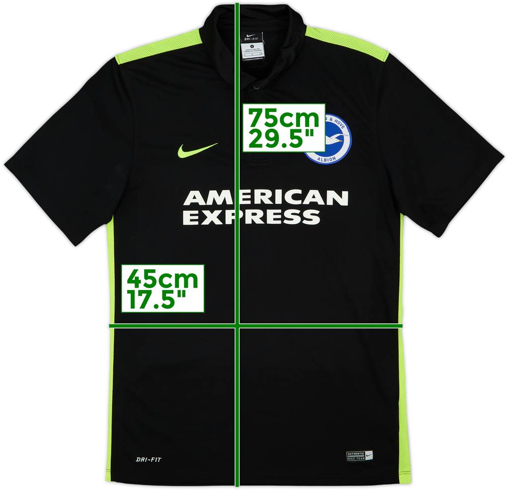 2016-17 Brighton Away Shirt - 10/10 - (S)