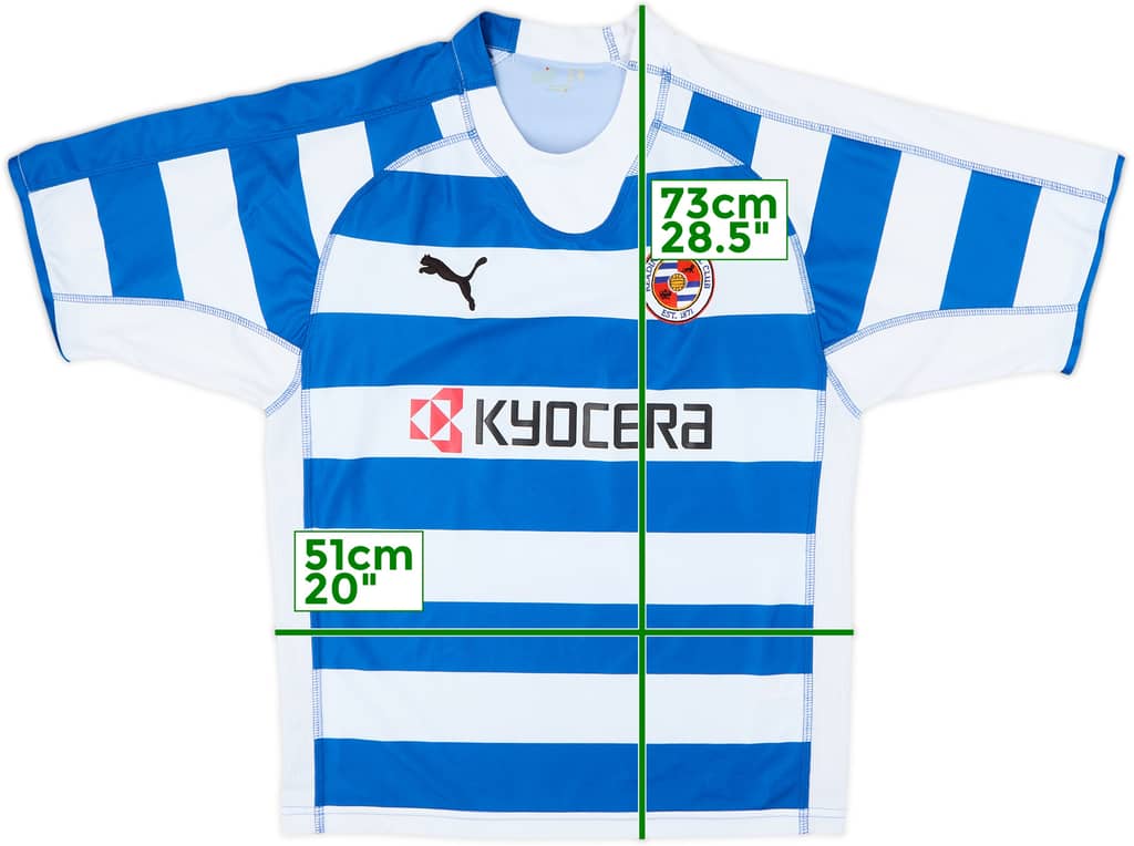 2006-08 Reading Home Shirt - 8/10 - (M)