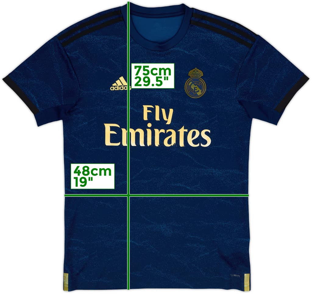 2019-20 Real Madrid Away Shirt - 5/10 - (M)
