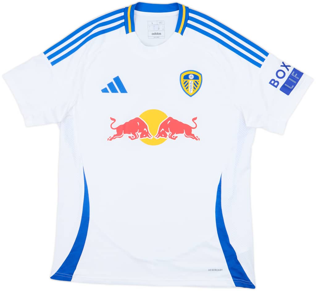 2024-25 Leeds Home Shirt - 8/10 - (L)