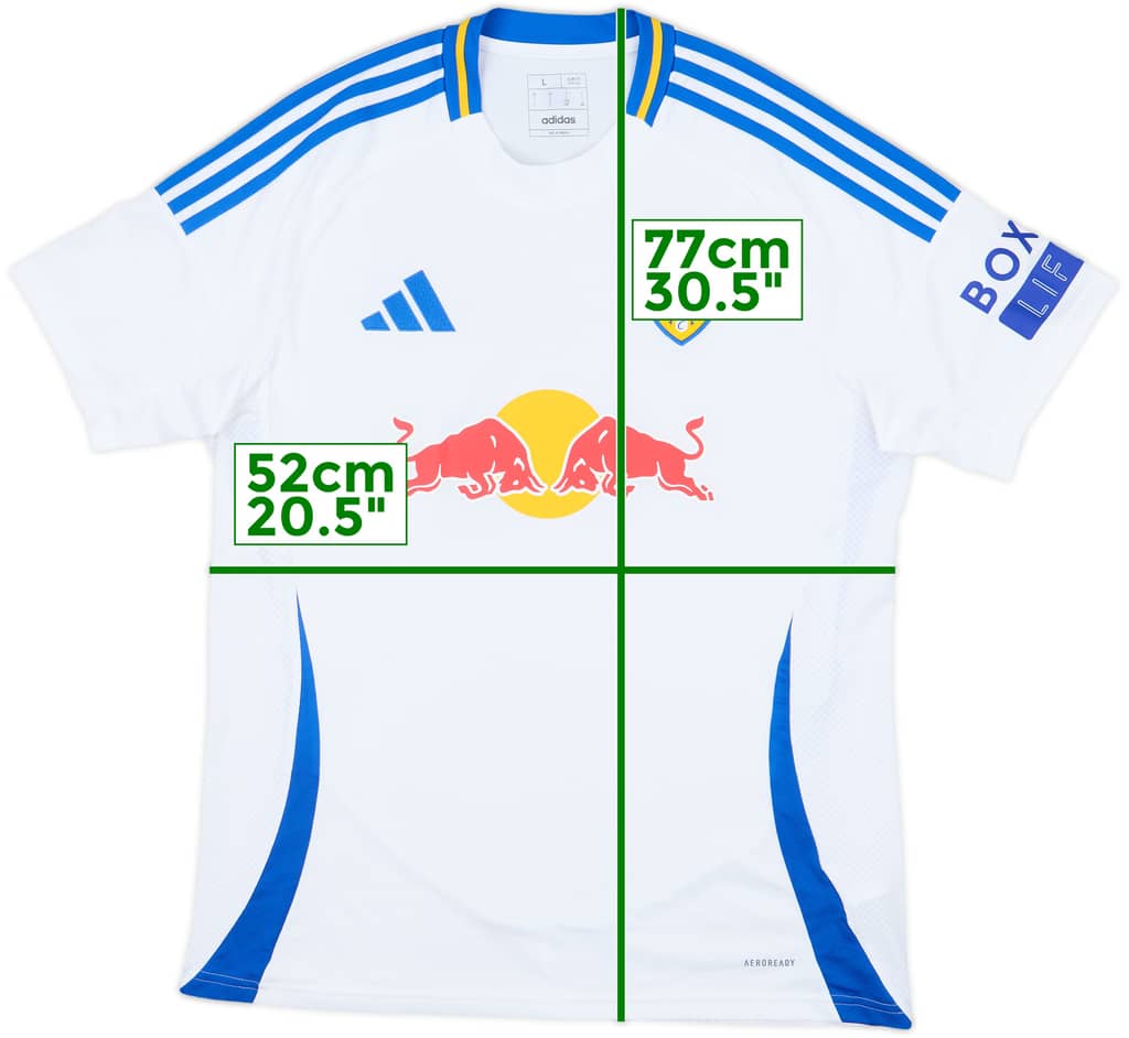 2024-25 Leeds Home Shirt - 8/10 - (L)