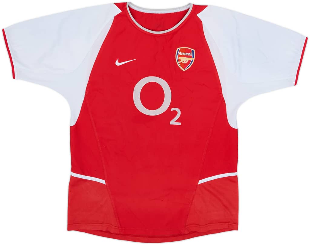 2002-04 Arsenal Home Shirt - 8/10 - (M.Boys)