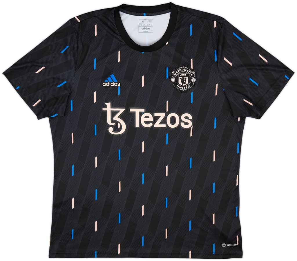 2022-23 Manchester United adidas Training Shirt - 9/10 - (XL)