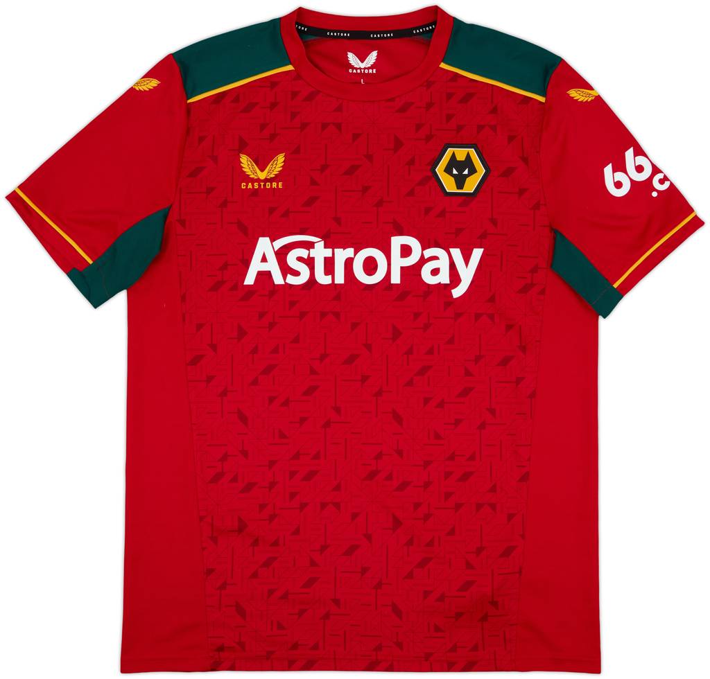 2023-24 Wolves Away Shirt - 10/10 - (L)