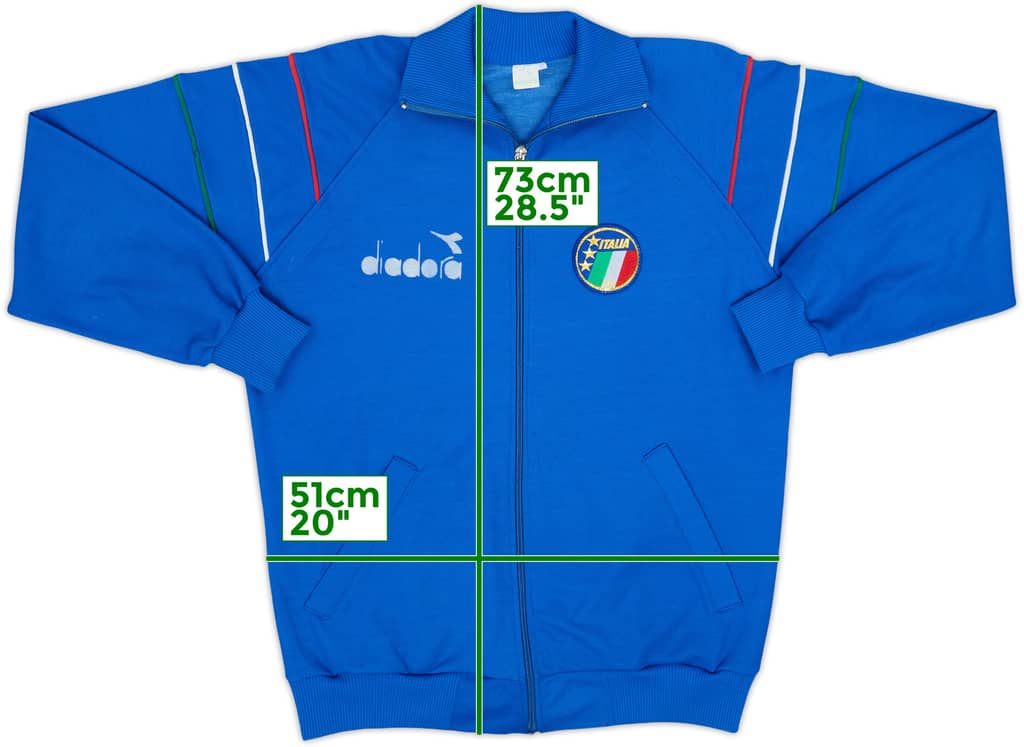 1986 Italy Diadora Track Jacket - 8/10 - (L)