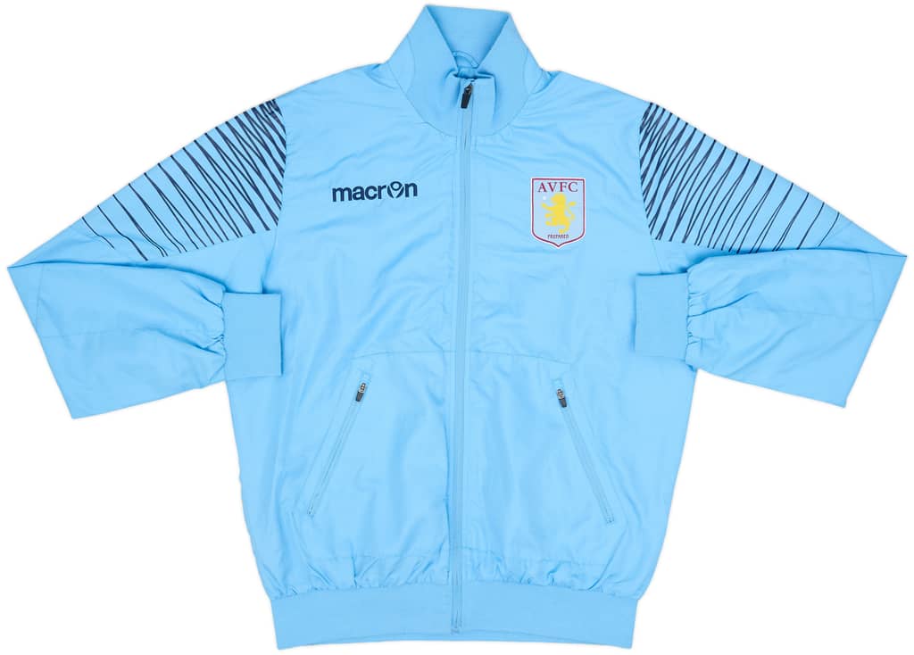2014-15 Aston Villa Macron Track Jacket - 9/10 - (M)