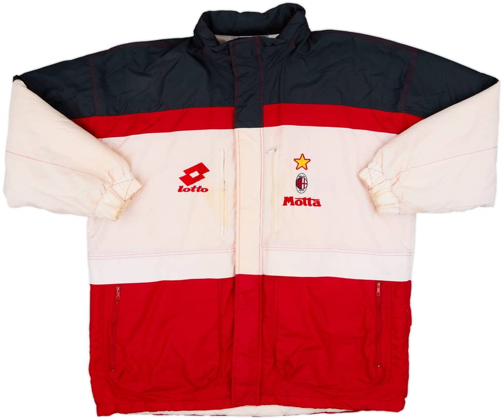 1994-95 AC Milan Lotto Padded Bench Coat - 4/10 - (XL)