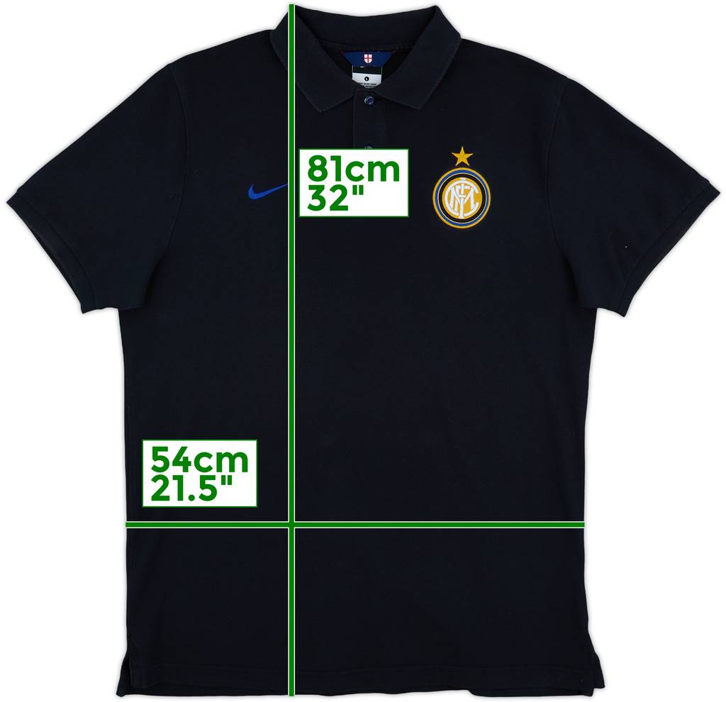 2013-14 Inter Milan Nike Polo Shirt - 10/10 - (L)
