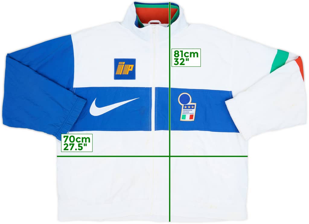 1996-97 Italy Nike Track Jacket - 6/10 - (L)