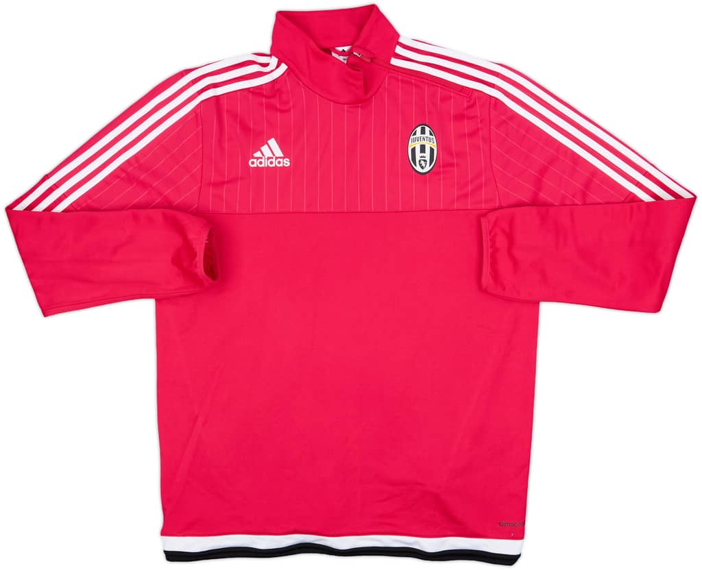 2015-16 Juventus adidas 1/4 Zip Drill Top - 9/10 - (L)