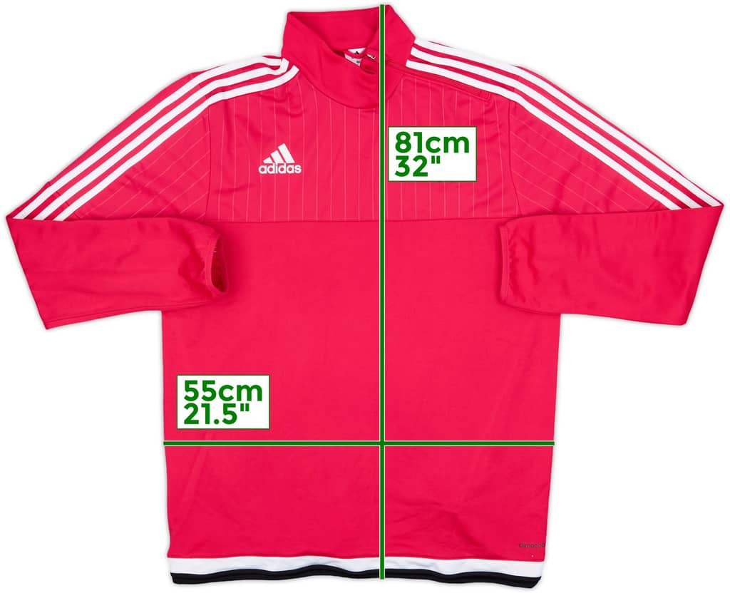 2015-16 Juventus adidas 1/4 Zip Drill Top - 9/10 - (L)