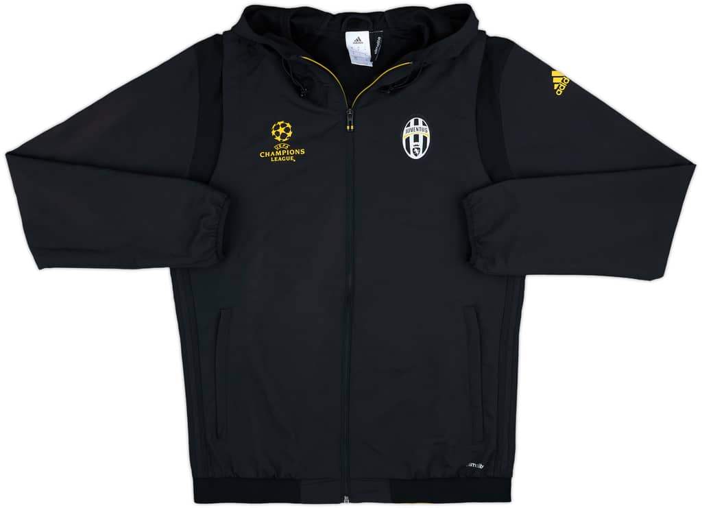 2016-17 Juventus adidas CL Hooded Track Jacket - 9/10 - (M)
