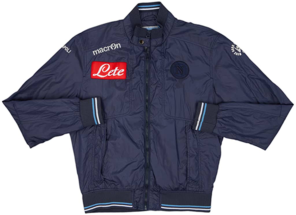 2013-14 Napoli Macron Track Jacket - 9/10 - (M)