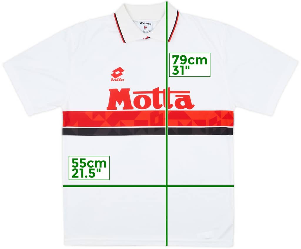 1993-94 AC Milan Away Shirt - 6/10 - (XL)
