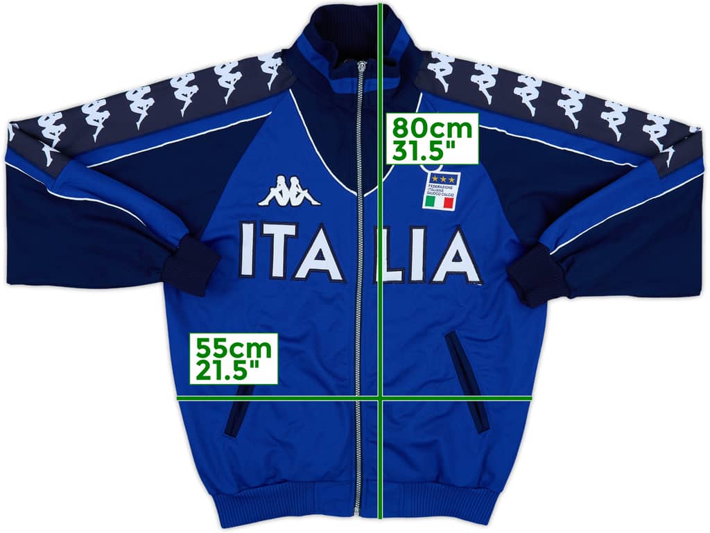 1999-00 Italy Kappa Track Jacket - 8/10 - (L)