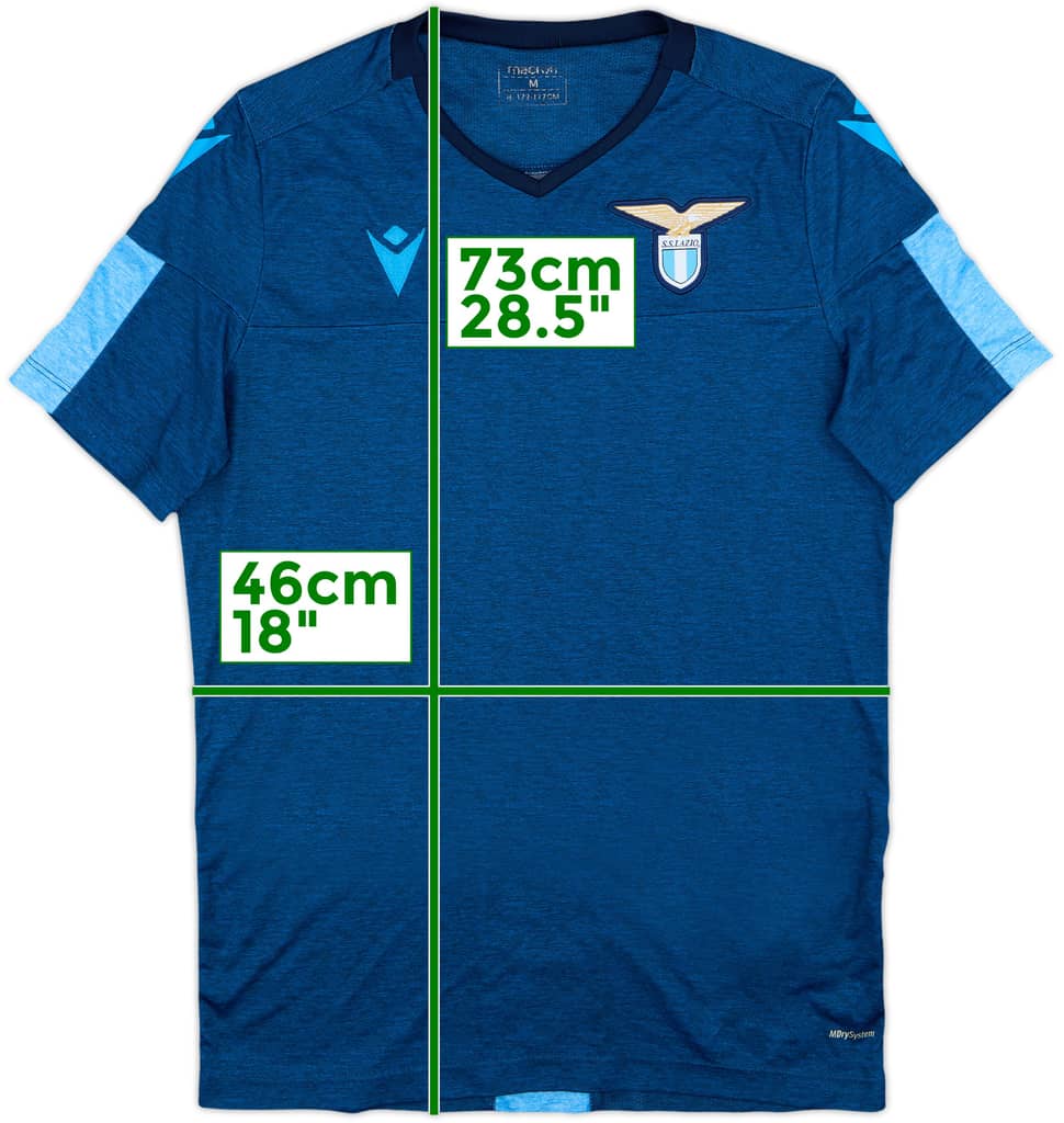 2019-20 Lazio Macron Training Shirt - 9/10 - (M)