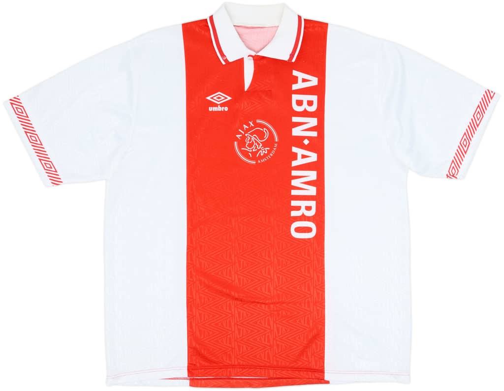 1991-93 Ajax Home Shirt - 8/10 - (XXL)